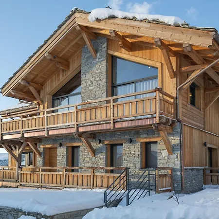 Luxueux A L'alpe D'huez, Ski-in/ski-out, Sauna, Jacuzzi, Animaux Admis - Fr-1-645-81 Σαλέ Huez